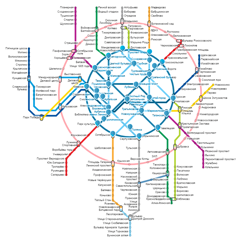 Карта доставки